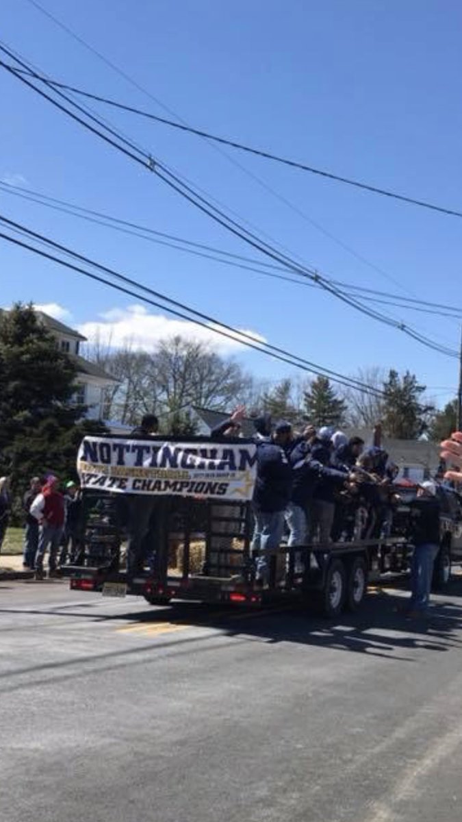 MrsDawnWhiteNHS's tweet photo. 🏆HAMILTON TOWNSHIP CELEBRATING THEIR NOTTINGHAM HIGH SCHOOL 🏀STATE CHAMPIONS!! 🏆 LOVE THOSE SMILES!! @StarsPrincipal @StarsPrincipal https://t.co/nKjYrcGFHF