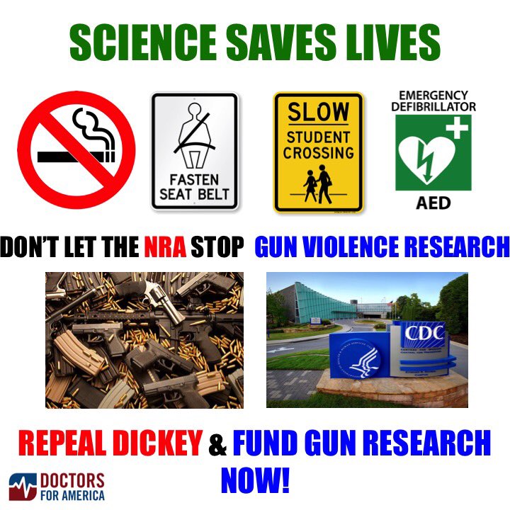DrSriram's tweet photo. Science saves lives! Let’s put public health approaches to work & #EndGunViolence! #docs4gunsense call on Congress to #RepealDickey #FundGunResearch! #MarchForOurLives https://t.co/AtjE5p796p