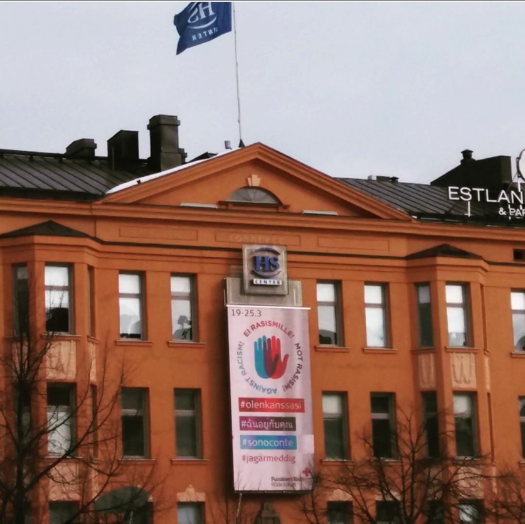 spreirasismille's tweet photo. Uskomaton Vaasa!
Incredible Vaasa!
Otrogligt Vasa!

#olenkanssasi #jagärmeddig #imwithyou #rasisminvastainen #veckamotrasism #weekagainstracism #sprkirppis @Vasa #vaasa #hscenter @PunainenRisti https://t.co/nW7fOKmtBk