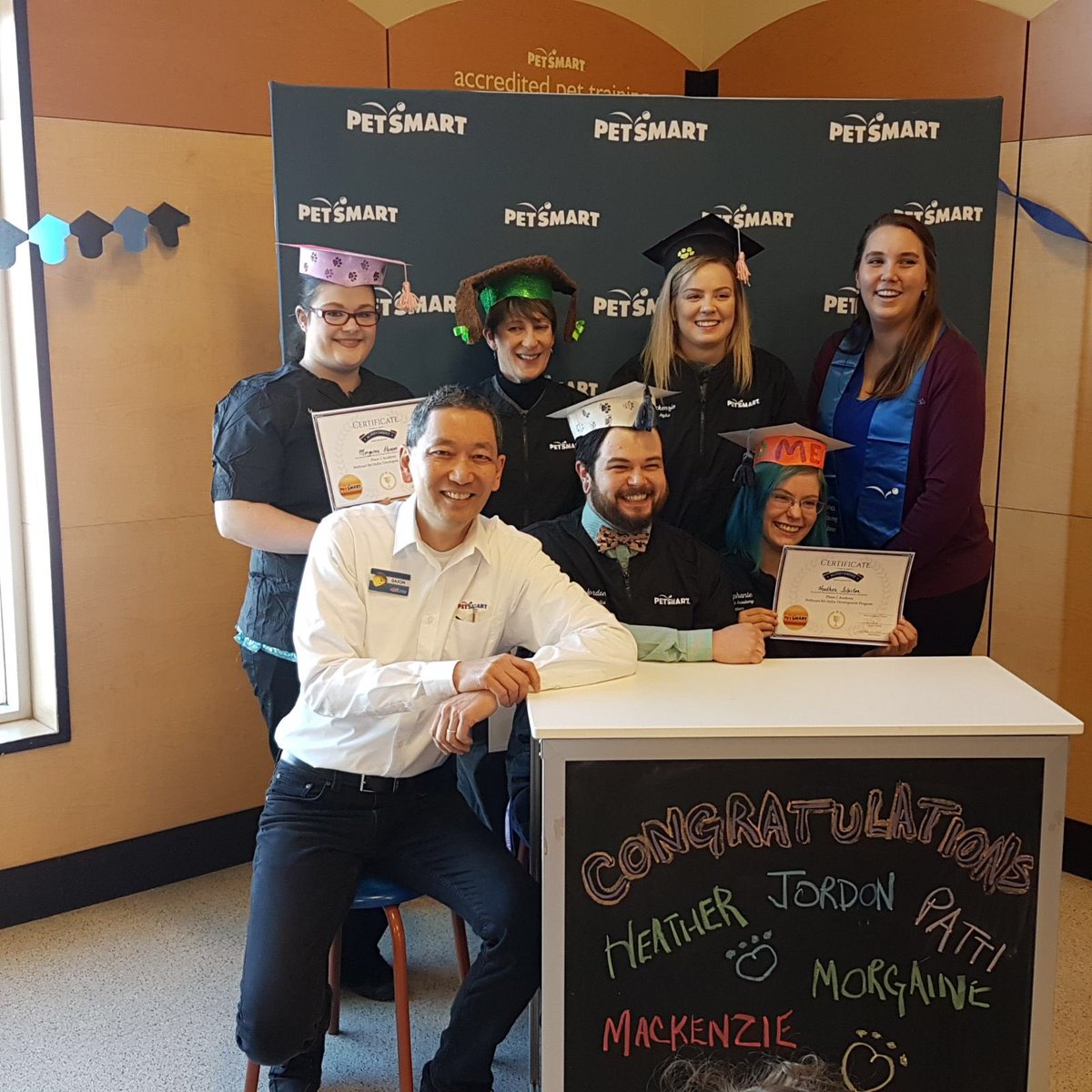 What a fun month we had. So proud of each and everyone of my students. Congratulations and good luck with your new careers! 🐩🐾#CalgaryGroomers #yyc #Petsmart <a href="/SaxonAbSk/">Saxon Wong</a> <a href="/NicoleMorris_QE/">Nicole Morris</a>