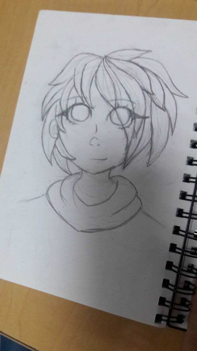 Ariznaa_'s tweet image. Wip :3 lo pasare a digital. Para @_LiriBlue_ :3