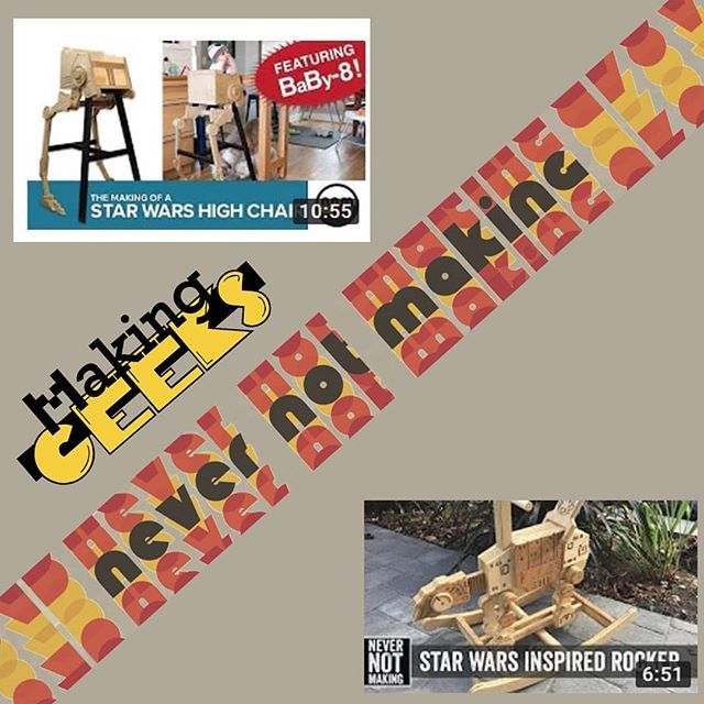 makinggeeks's tweet photo. Today we have special guest Matt Regonini from the Never Not Making YouTube Channel. We cover just about everything in this packed episode, from Matt’s background as a designer to how not to squash your kid’s creativity. @nevernotmaking #nevernotmaking #makinggeeks #father… https://t.co/azxHBDXva9
