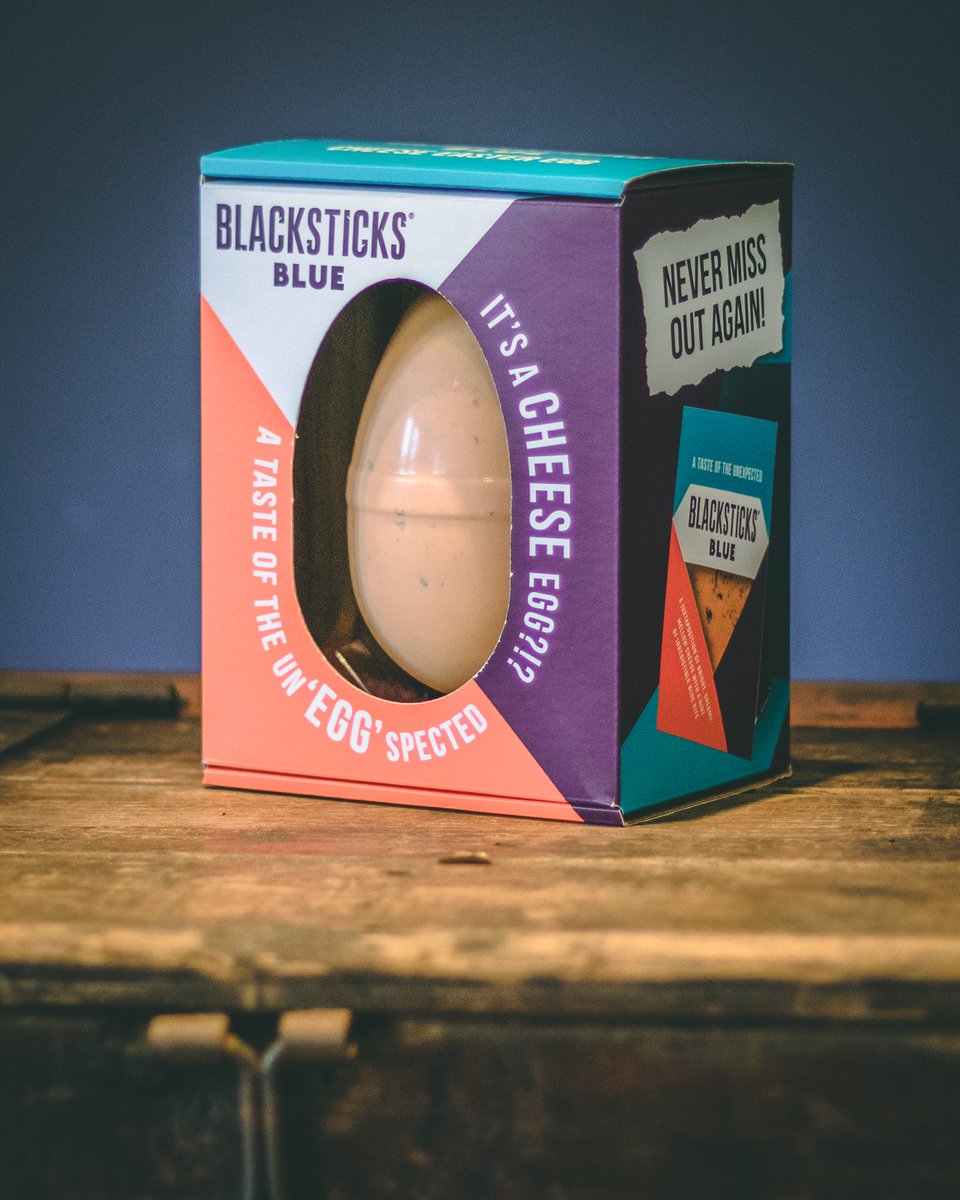 BEST EASTER EGG EVER !!! Nice one <a href="/ButlersCheese/">Butlers Farmhouse Cheeses</a>.

#blacksticksblue #cheese #egg
