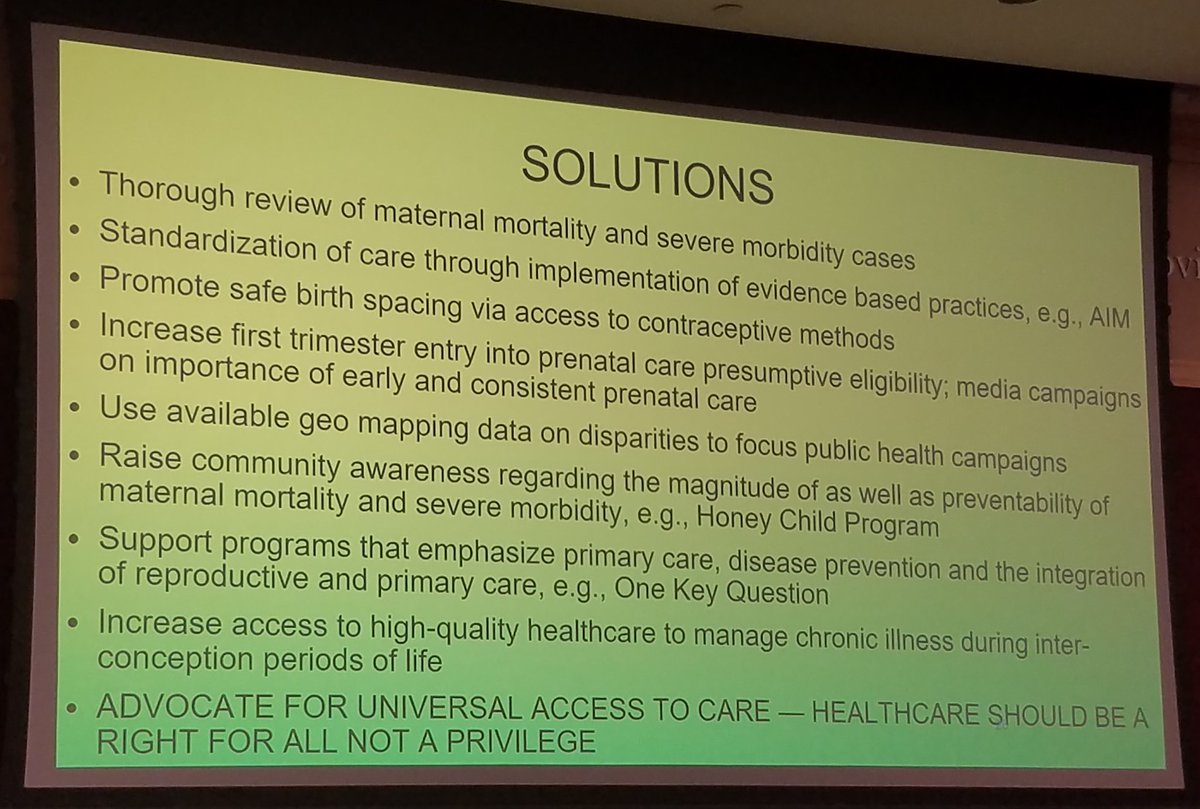 Powerful lecture on #RacialInequities in maternal health today by DrCarlaOrtique. Thank you.  #TMAMaternalHealth #TexLegi