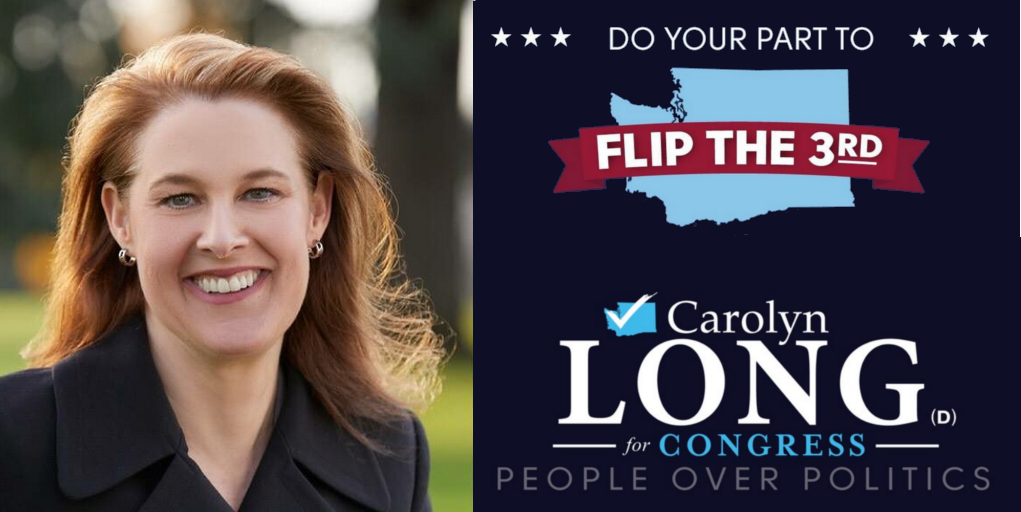 NickKnudsenUS's tweet photo. ‼️ RT for WA State ‼️ 

Carolyn Long wants to see her SW Washington district thrive. She believes strongly in "People Over Politics", and even teaches a course on *Public Civility* at WSUV.  I'll be working hard for her. #WA03 #wapol #orpol

PLEASE FOLLOW: @ElectLong https://t.co/6goF2vwfVx