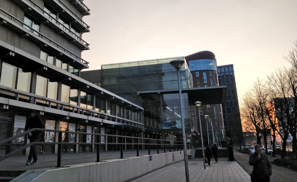 FMBuehler's tweet photo. Bye bye @VUamsterdam for today. Thanks for having us with the #2018imrc https://t.co/3b5EYKXpwI