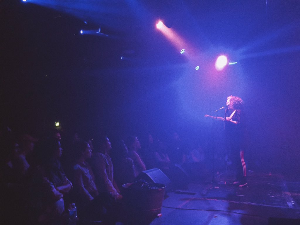 fatai's tweet photo. WE is good! WE is necessary! WE did it! There was so much we last night it made me realized so deeply how much we need to be more of a WE instead of ME! LA, there's no place or crowd like you 💜Until next time.. #BlankCanvasTour #fourthstop #LA #WE https://t.co/1eWL3i6dgK