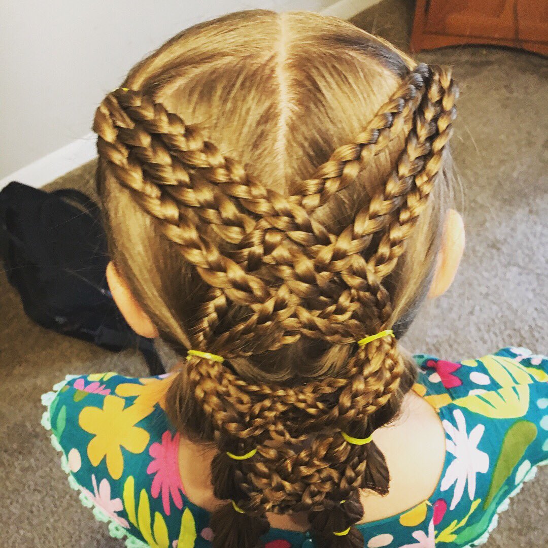 Silentkas's tweet image. Decided to try something a little more intricate today. #hairstyles #forgirls #microbraids #braids #bubblebraids