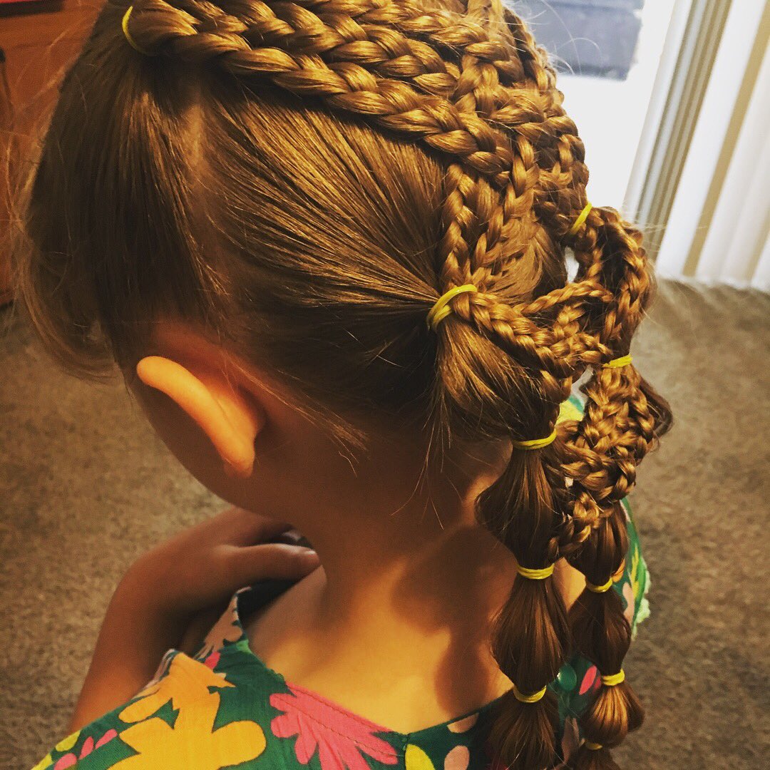 Silentkas's tweet image. Decided to try something a little more intricate today. #hairstyles #forgirls #microbraids #braids #bubblebraids