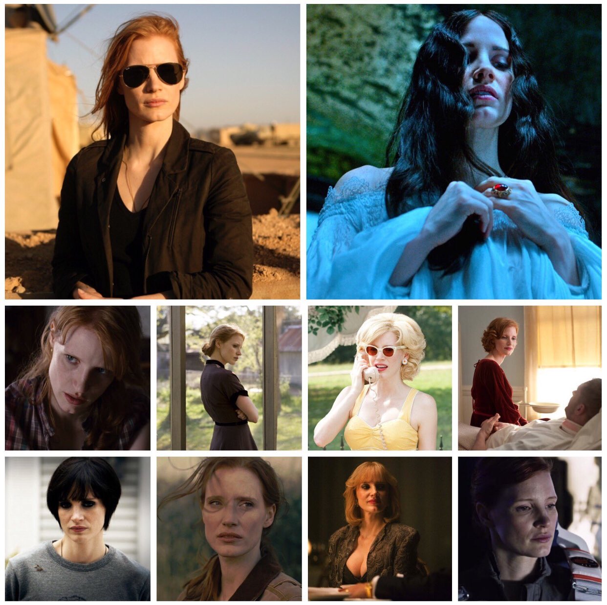 Happy birthday, Jessica Chastain (b.1977)! Which of her performances is your favourite? 