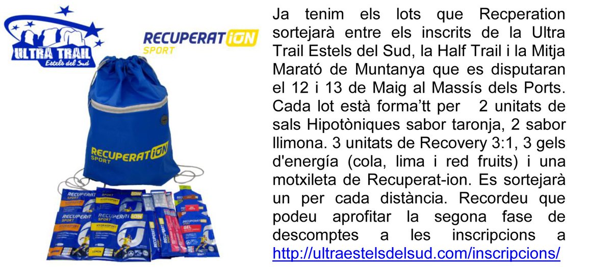 Ultra Estels del Sud tweet media