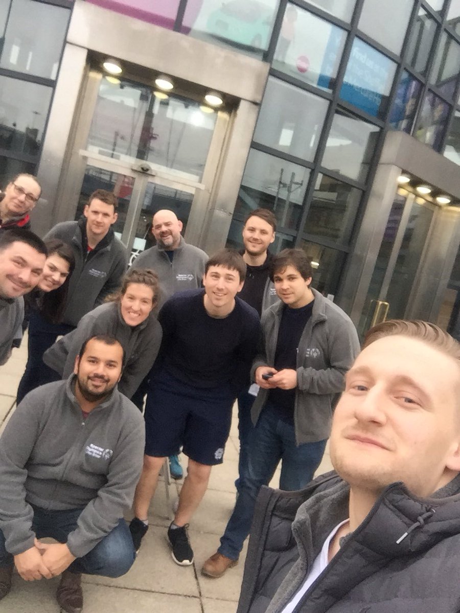 DOSportCoaching's tweet image. It’s selfie time - group selfie outside ponds forge! Team ADNEC for the win. #TeamSOGB #AbuDhabi2019 #Voltraining #teambuilding