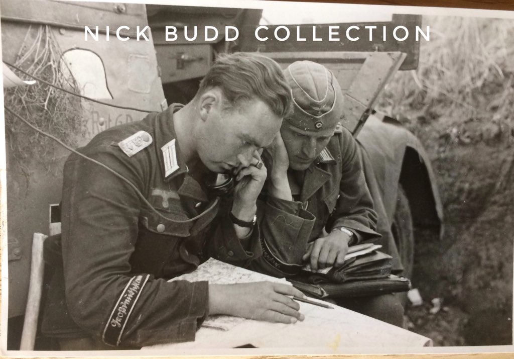 ‘The Div was well supplied w/ comms equipment (radio & field telephones)....painstaking effort went into creating an efficient signals net....Almost all telegraph lines were destroyed by enemy fire on the first day of the attack’ /8