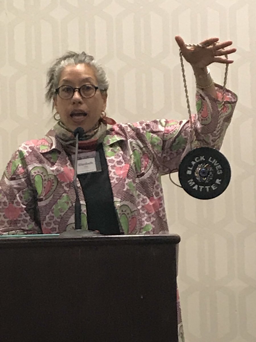 mdurington's tweet photo. Elizabeth Chin discussing The Lab of Speculative Ethnology #AESSVA2018 https://t.co/zyryJ2CFsT