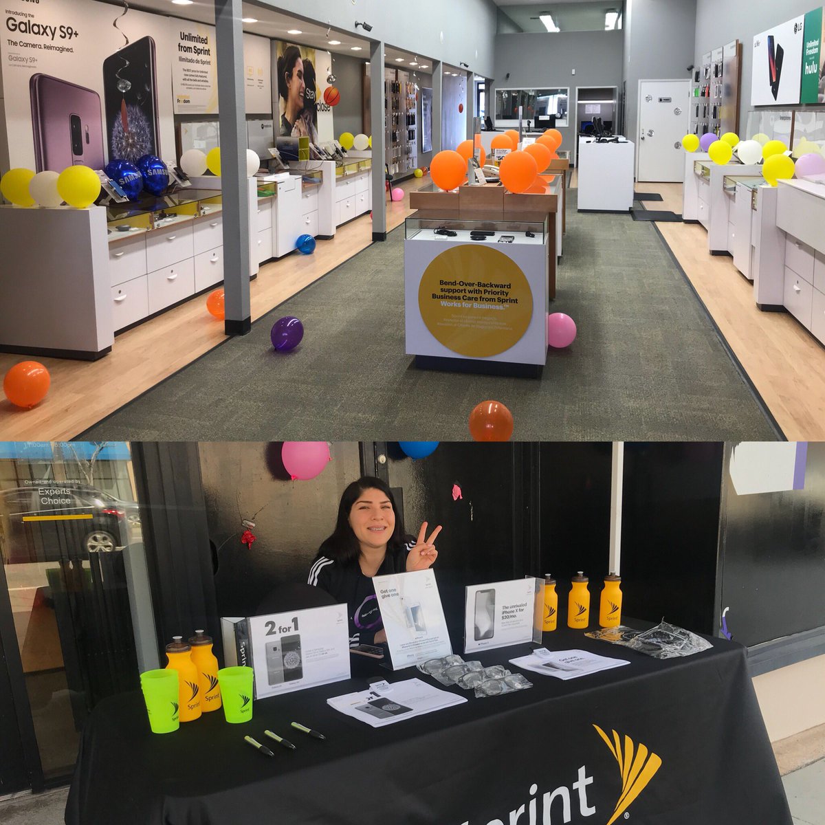 Come at SPRINT 8808 S Sepulveda Blvd. for Sprintthanks Event Deals!!
2 for 1 Samsung S9, Get one Give one iphone 8. Iphone X for $20/month <a href="/SprintLAX/">Sprint LAX</a> <a href="/ExpertsChoice/">UCR Sprint</a> <a href="/GFLO1010/">Giovanni Flores</a> #sprint #SamsungGalaxyS9 #iPhone