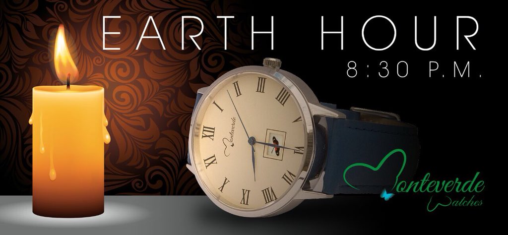 Turn lights out! 
#monteverdewatches #Connect2Earth