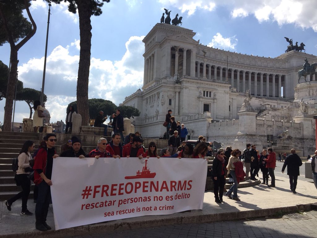 #Roma
#FreeOpenArms