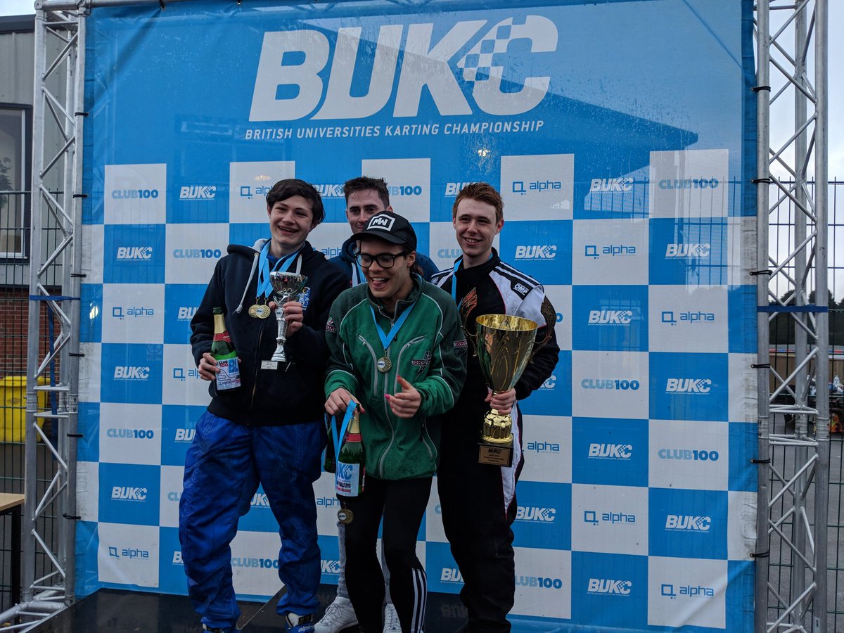 StrathKarting's tweet photo. CHAMPIONS!!!!

Huge congrats to #85 Strathclyde A, BUKC Rookies Champions 2018! 😁🎉

An outstanding performance across the year missing out on the perfect score by only 1 point! 

@theBUKC @StrathUnion #BUKC2018 https://t.co/3Ve7wytJ5w