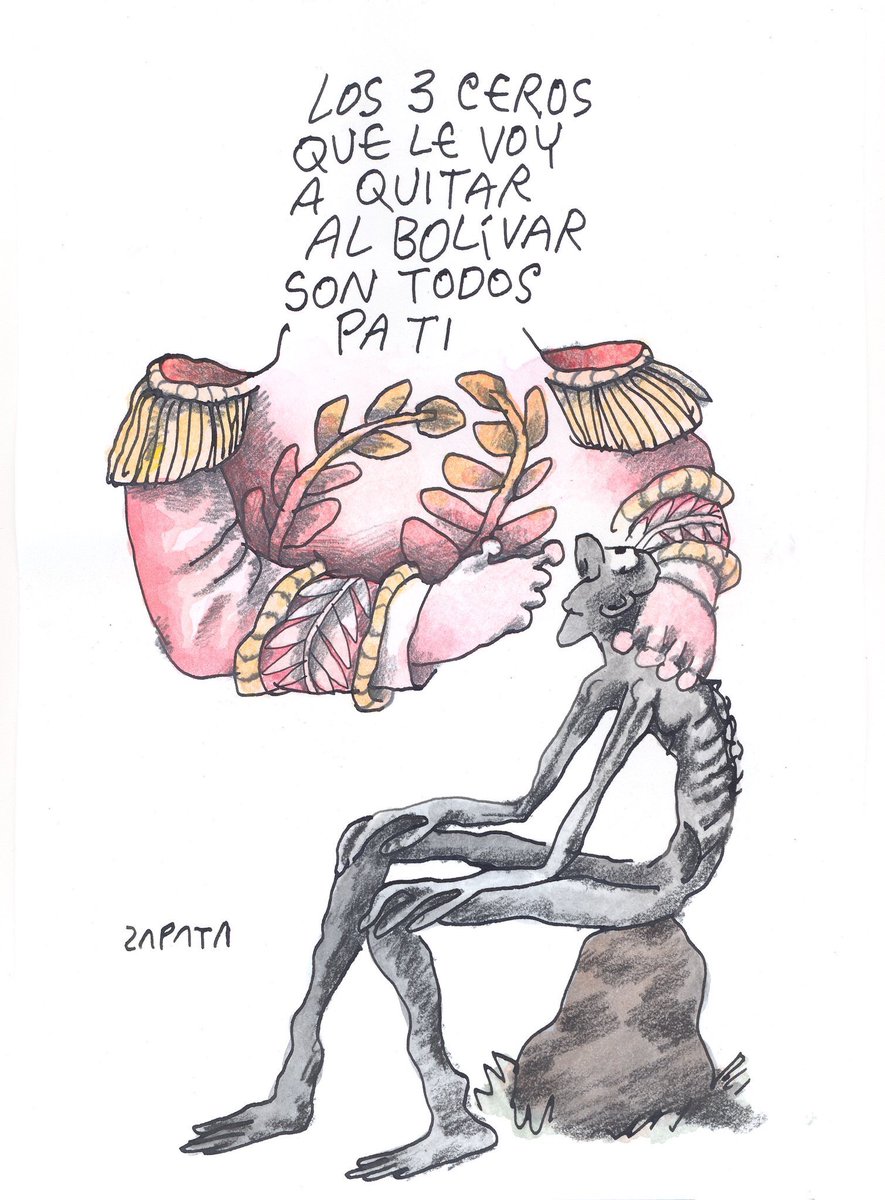 rctv's tweet image. Zapata fue un gran visionario, caricatura de hace 10 años.