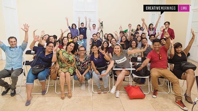 CM_LimaPeru's tweet photo. Gracias a todos por asistir a nuestra charla con @ladivago en el @museomate ¡Nos vemos el próximo mes! 🙌💕 #creativemornings #cmlim #cmcourage https://t.co/ancbZjmi0p https://t.co/dHa4JbZDJX