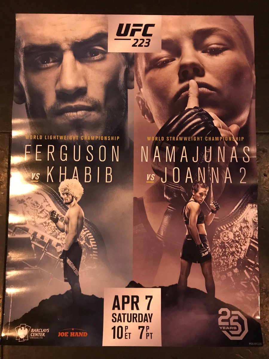 UFC Fight Night! Saturday, April 7th!