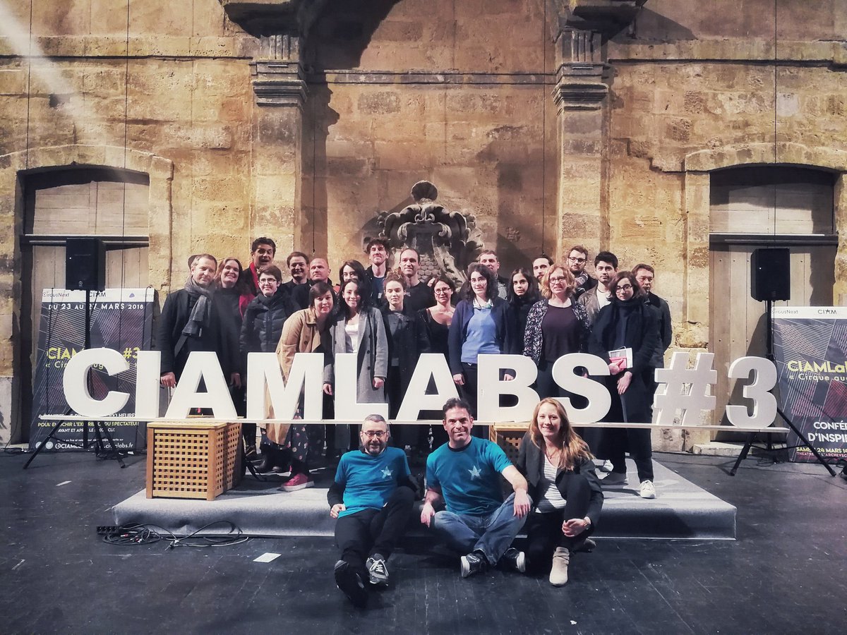 Now back to work! #CIAMLabs #CIAMLABS3 <a href="/CIAM_Aix/">Arts en Mouvement</a> <a href="/CIAMLabs/">CIAMLabs</a>