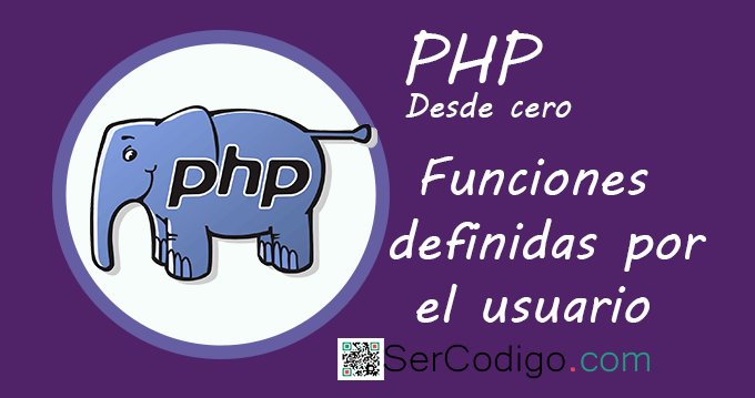 sercodigo's tweet image. #PHP Funciones definidas por el usuario buff.ly/2px9V2S