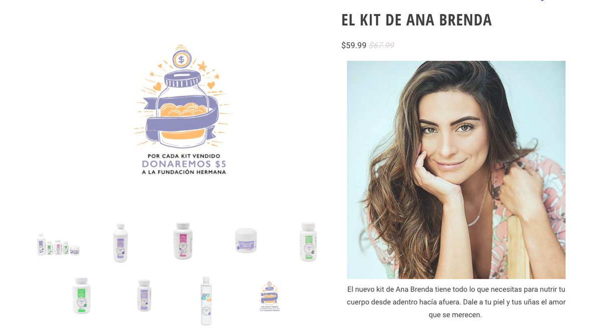 carsonlife's tweet photo. #AmaTuPiel y #AmaTusUñas con el nuevo kit de @anabreco Por cada kit vendido Carson Life donará $5 a la fundación Hermana, una organización que ayuda a mujeres Latinas para que tengan acceso a mejor educación https://t.co/rIjlxNcl3I https://t.co/HUjGv0oajI