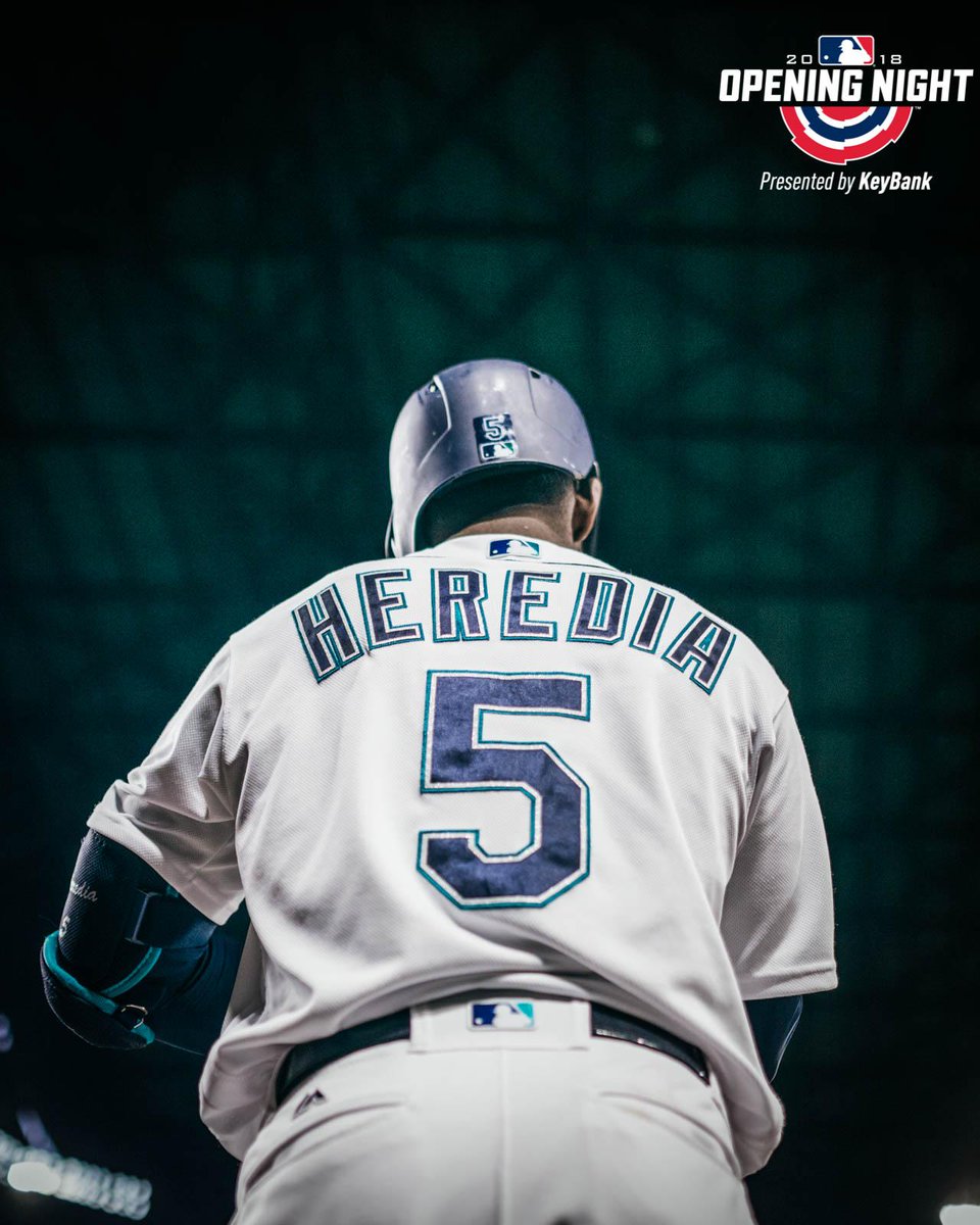 Mariners's tweet photo. The 2018 season begins in just 5️⃣ days. #OpeningNight

🎟️ https://t.co/A6q1W5eRPR https://t.co/wyA4Fbmu0X