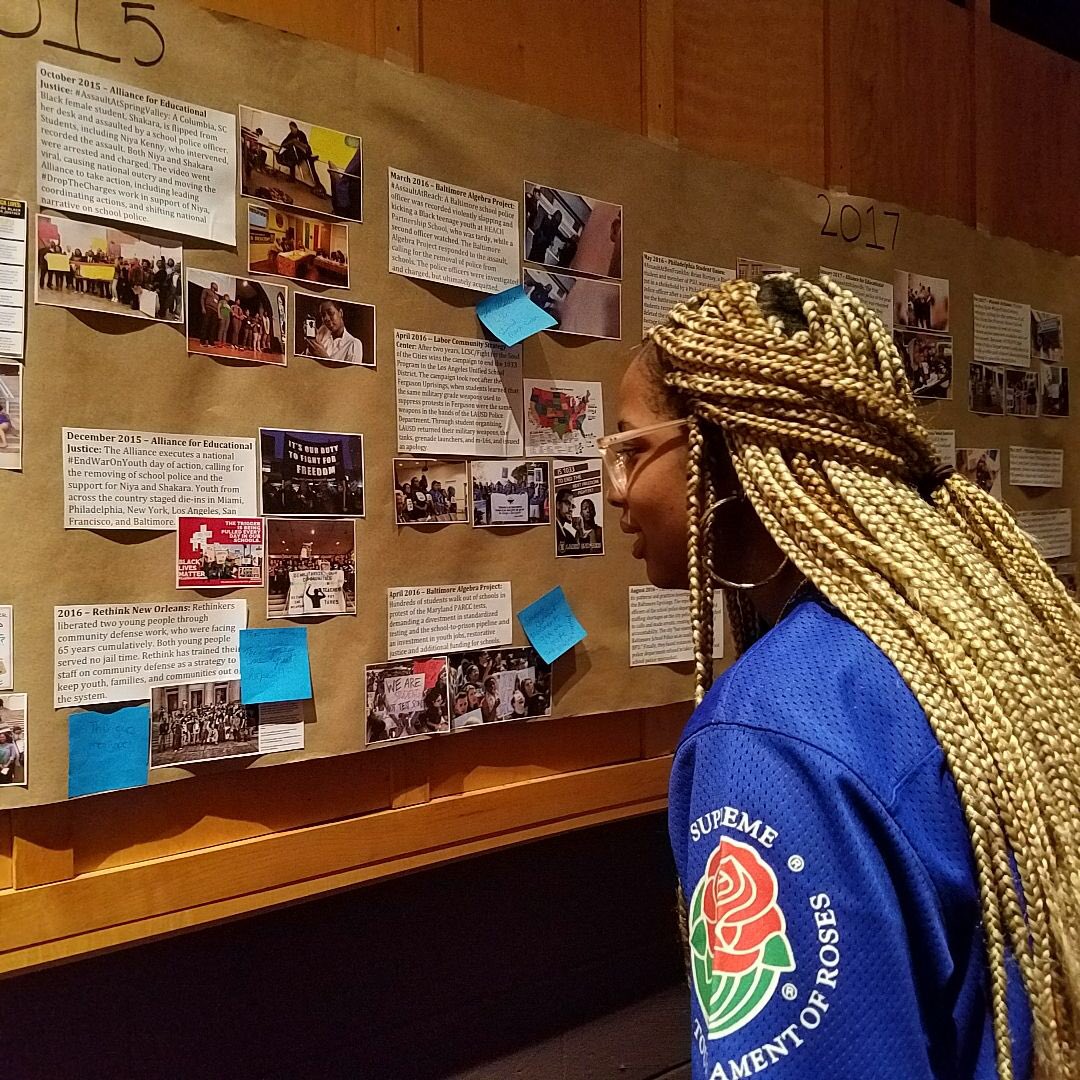 4EdJustice's tweet image. .@_niyak, we love you. From the day we first learned your name &amp;amp; witnessed your bravery. The #AssaultAtSpringValley changed us. We jumped into a fight to remove police from schls, b/c we love you, &amp;amp; all Black girls, youth of color in our schls &amp;amp; communities. #EndWarOnYouth