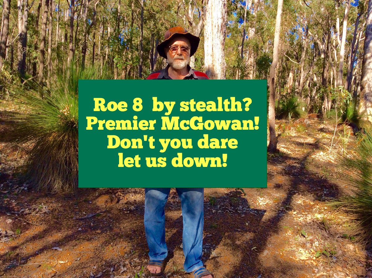 jarrahdale1's tweet photo. #WA #Premier #McGowan #Roe8 #Disaster #Ecocide is a #Crime against #Humanity and #Creatures Great& Small #Beeliar #Wetlands #ColinHAbbott #ColinHughAbbott #Jarrahdale #WesternAustralia #WA #McGowanDontLetUsDown! https://t.co/RiPgfXubdk