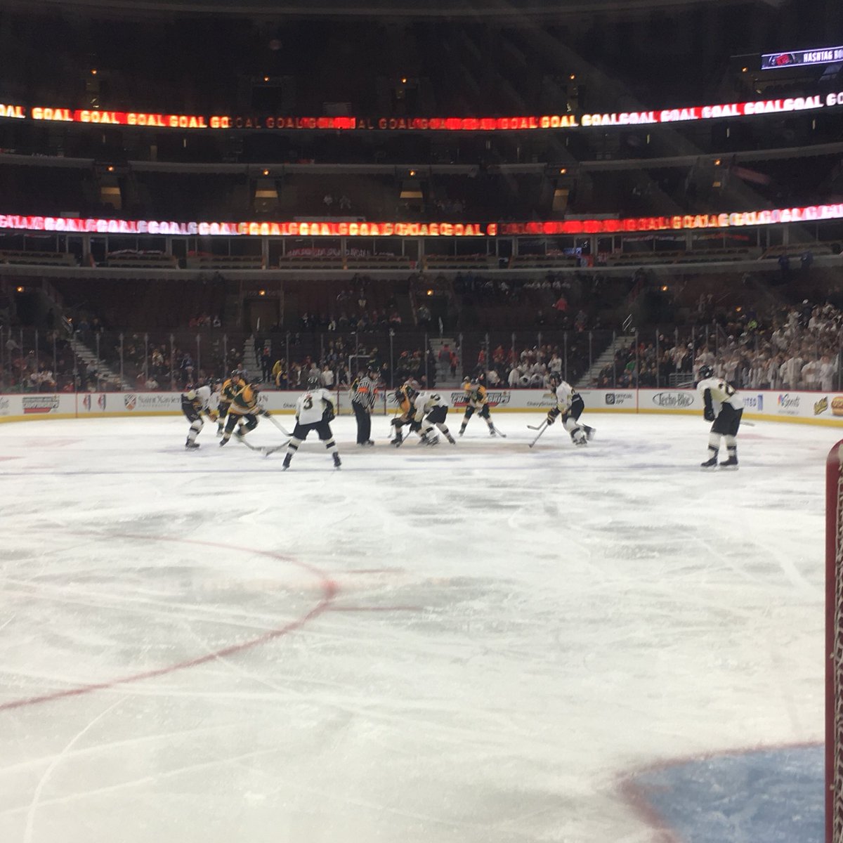 AHAI_1's tweet photo. BG/H/W tallies with less than 8 min left in the 2nd - 3-0 over Waubonsie in Combine Varsity State Championship Game. https://t.co/jPkNY4st3r