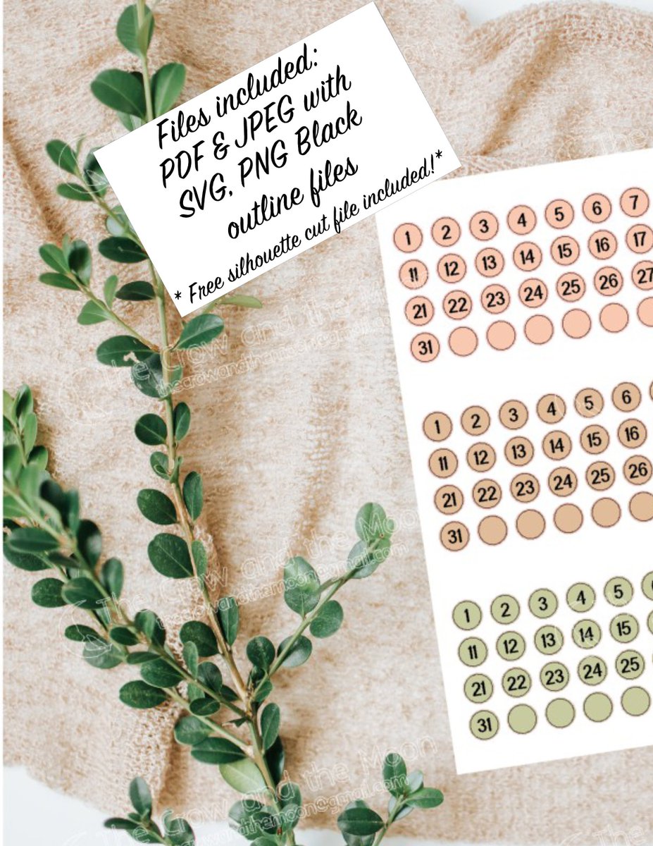 Excited to share the latest addition to my #etsy shop: Numbered Date Cover Stickers for your planner - Earthy Neutrals etsy.me/2DRrlwj #papergoods #calendar #erincondren #plumplanner #happyplanner #neutral #date #numbered #stickers