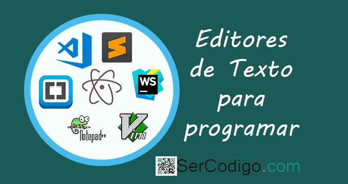 sercodigo's tweet image. #Developer Editores de código para programar buff.ly/2pAfJIZ
