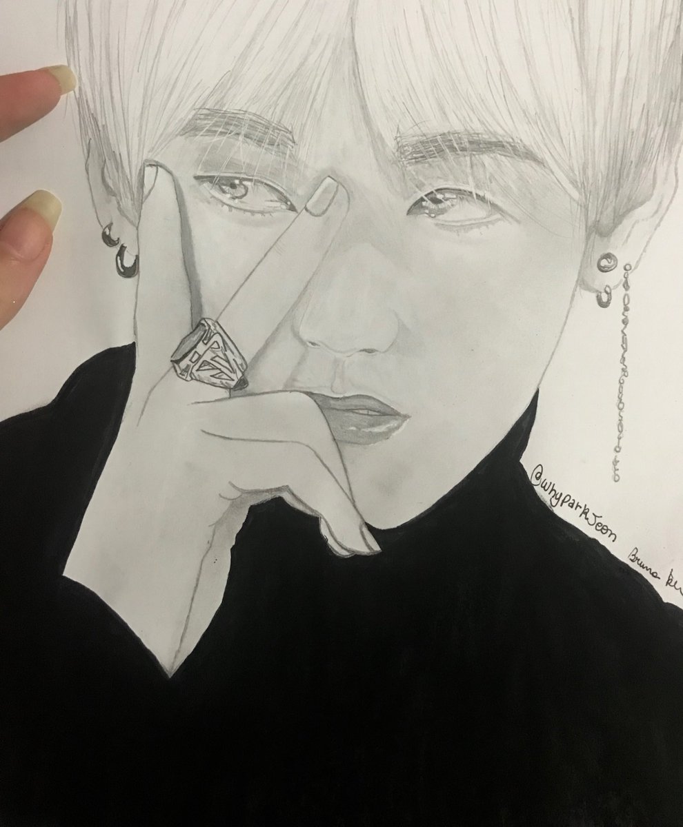 whyparkjeon's tweet image. Era para ser o Taehyung, eu não sou muito boa com realismo, mas ok, tentei