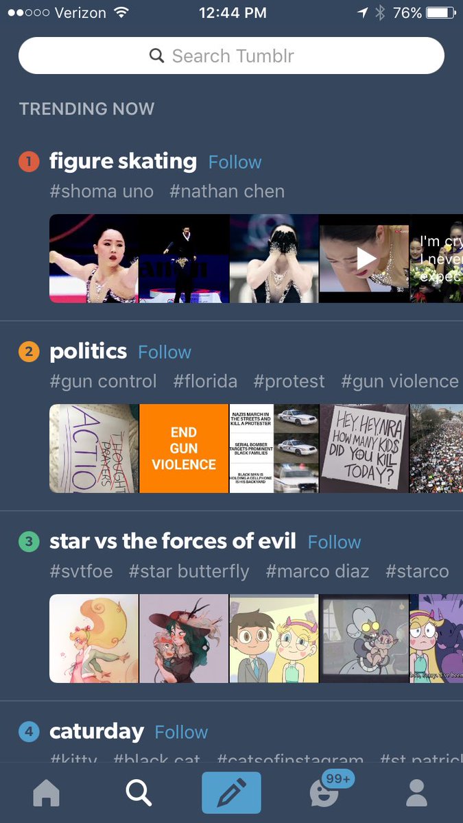 DaronNefcy's tweet photo. Woohoo! We're trending on Tumblr! https://t.co/xNcrlusUQ9