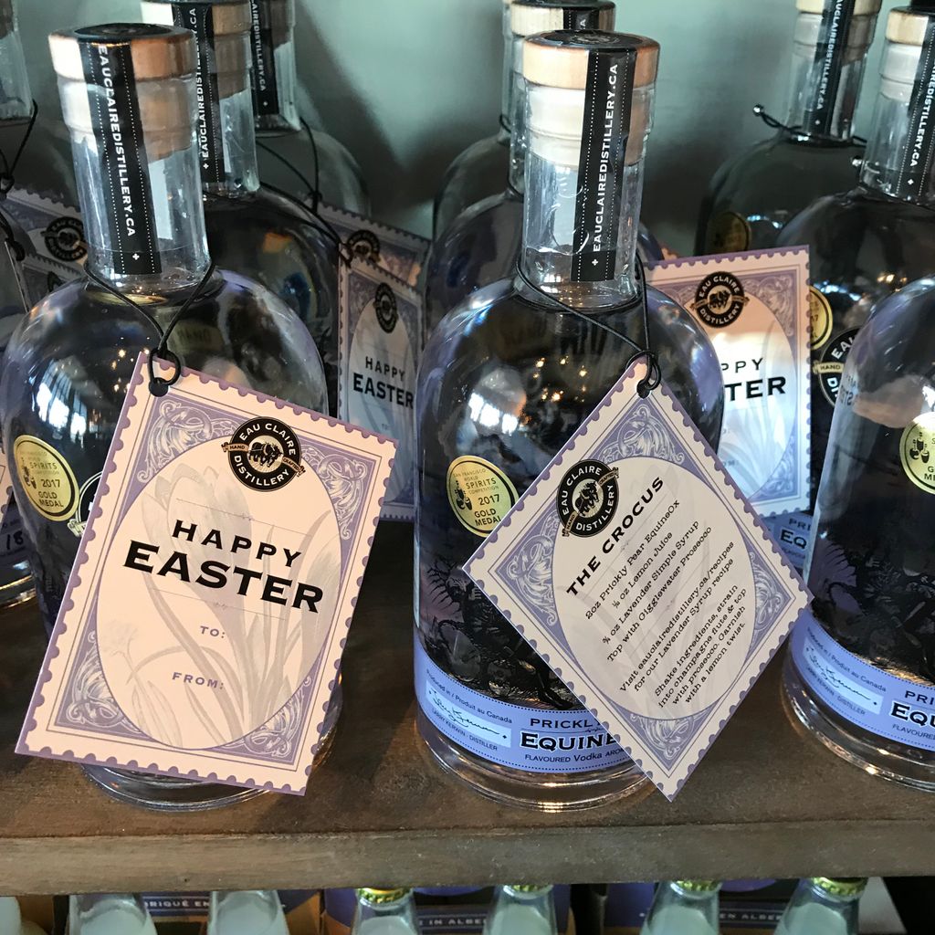 #Easter is just around the corner! Grab a bottle of Prickly Pear EquineOx & try the “The Crocus”, the perfect cocktail for Easter Brunch! #shareeauclaire #easterbrunch #yyc #yeg #yeggers #yycdrinks #chicago #nyc #nycdrinks