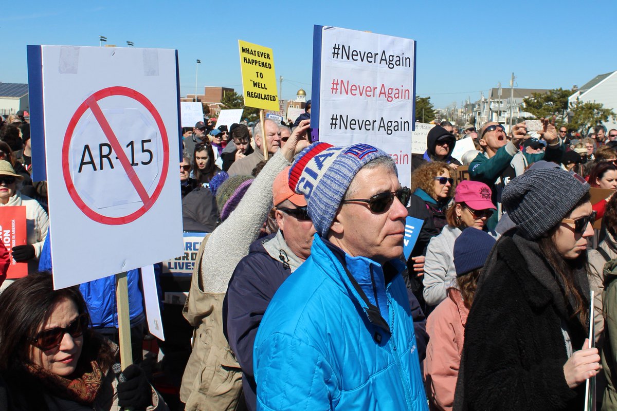 SJAction1's tweet photo. #OCNJ #MarchForOurLives Photo cred: @Jerseynews_Bill https://t.co/AdJPxctOnn