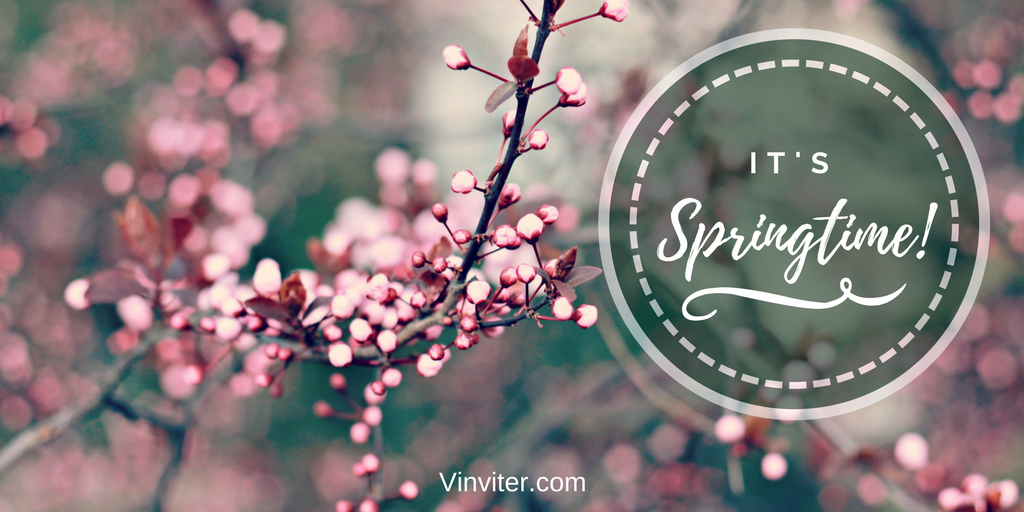 Vinviter's tweet photo. Spring is here, despite what the weather seems to think. What's your favorite springtime activity? Have you ever been to a flower show? You should go to one if you ever get a chance. They're beautiful! #Vinviter #LocalEvents https://t.co/UHWQonbNV1