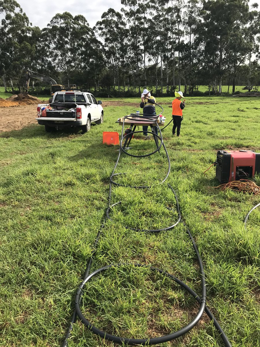 GANarsilio's tweet photo. @engunimelb working closely with industry partners https://t.co/VgdvHksIt6 and @GolderAssociate on an @arc_gov_au Linkage Project to bring #geothermal heating and cooling to rural industries. #handson https://t.co/jniatrYsQZ