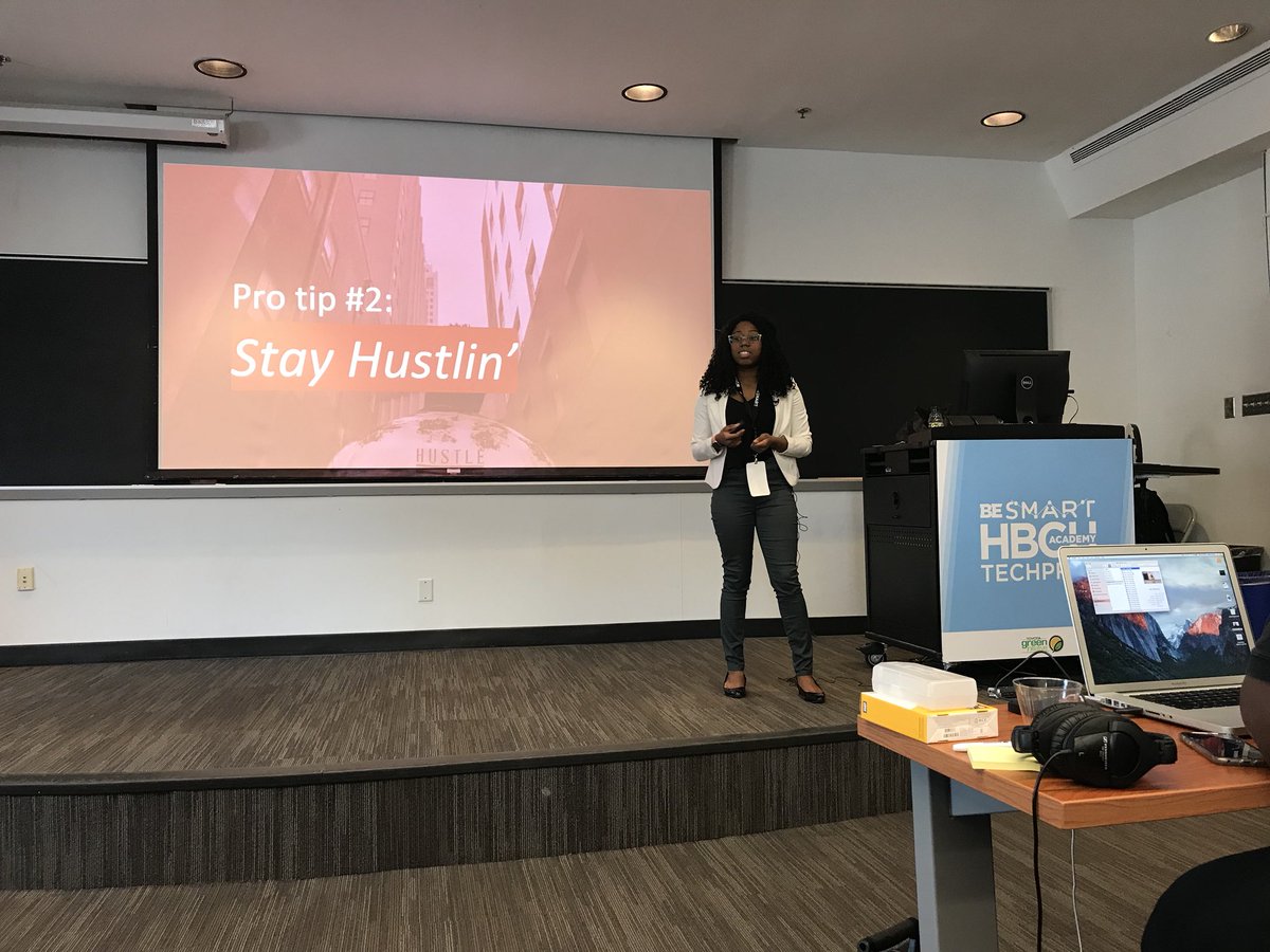 blackenterprise's tweet photo. That’s right! #HBCUTechPrep https://t.co/bbBJnetshg