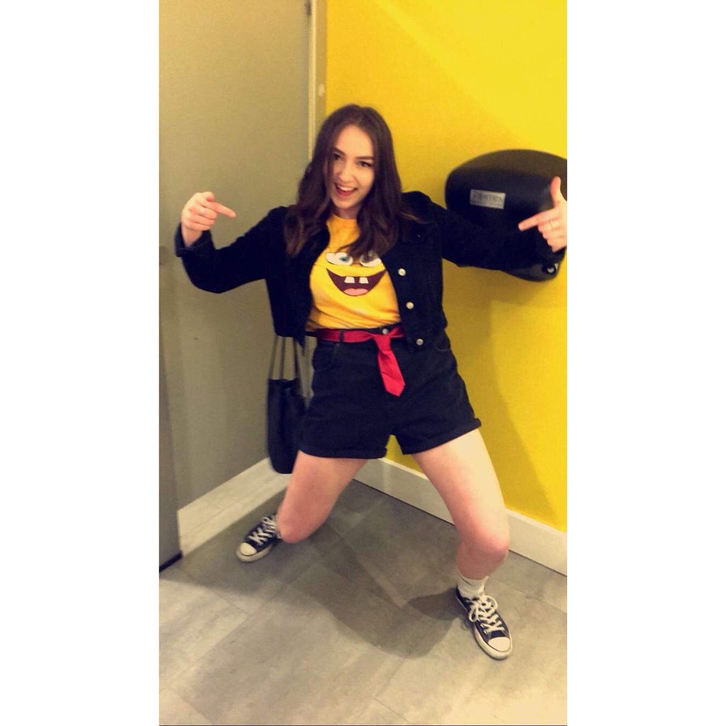 C4WomensHockey's tweet photo. Next comes the v v unique Meg Haylett who was awarded the โmost improvedโ award on the 2nd team #spongeboob @megan_haylett https://t.co/EfYLYNq36R