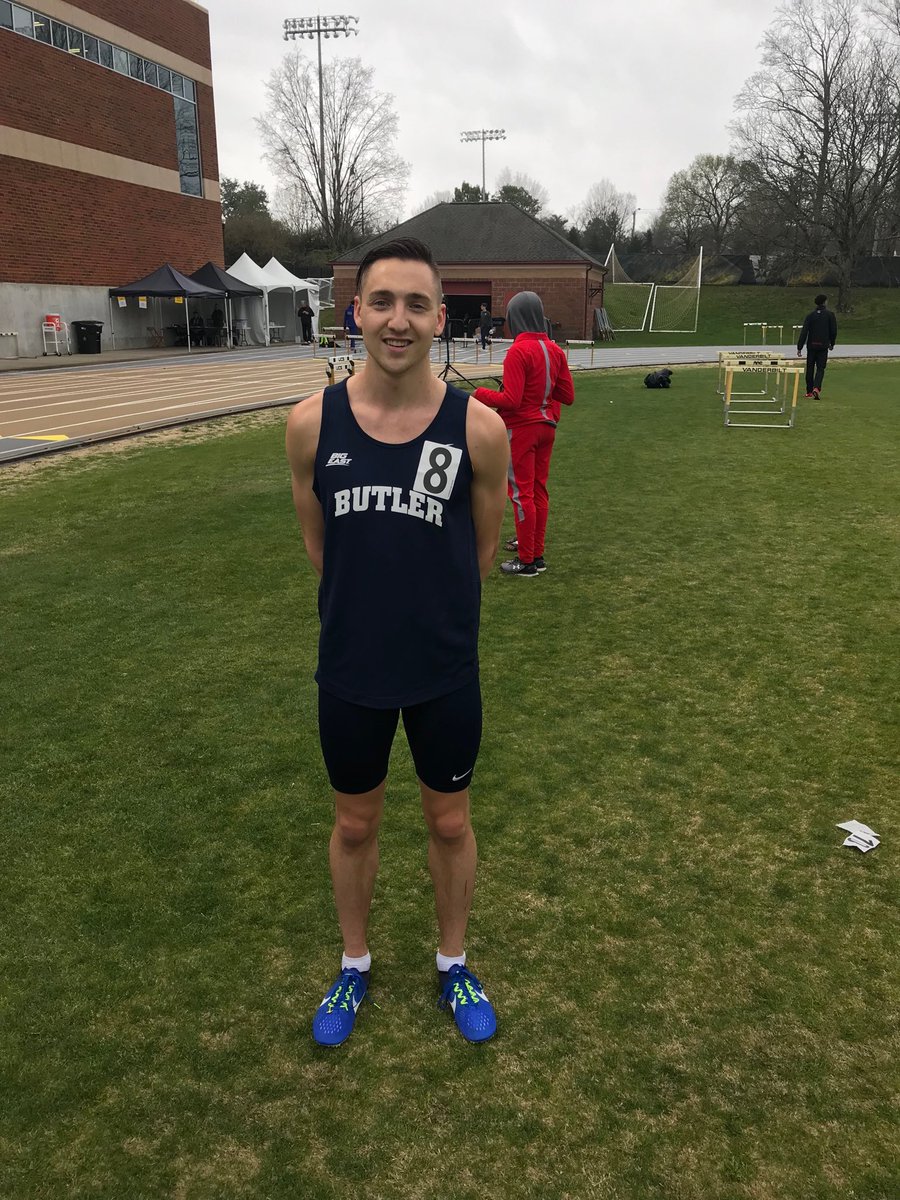 butlerXCTF's tweet image. Wow!!! NCAA leading 1:49.11 800 for Leverenz! Solo... What a weekend. #AnchorDown #boysarebackintown