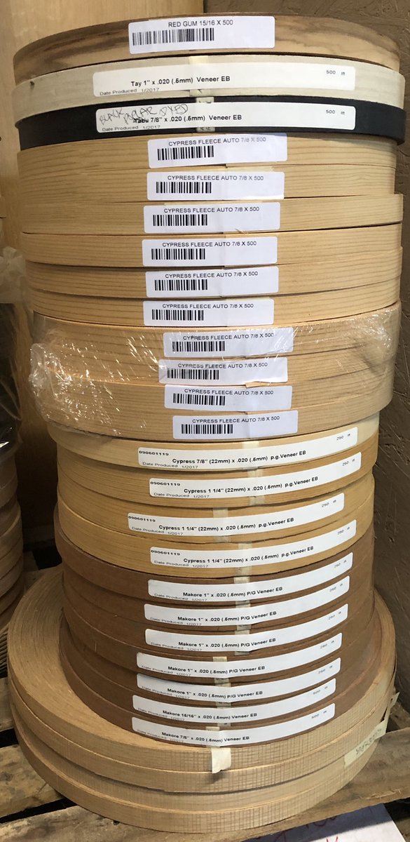 Exotic veneer #edgebanding in stock at Edgeband USA
