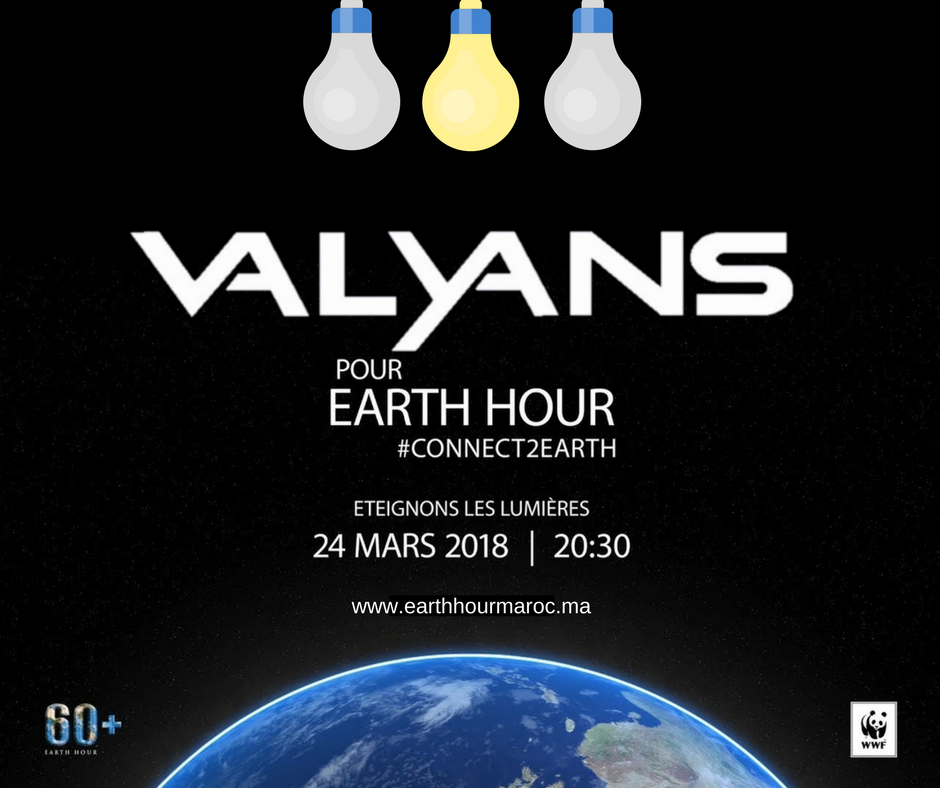ValyansOfficiel's tweet photo. Le cabinet Valyans participe au plus grand mouvement mondial de mobilisation pour la planète, The Earth Hour, en soutien à la lutte contre le changement climatique. Nous éteignons nos lumières en cette soirée symbolique du 24 mars 2018.  #BeTheChange #earthhour 🌍 https://t.co/v5PPT1VG0S