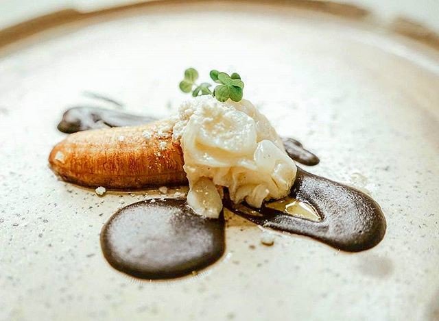 yucatancuisine's tweet photo. Amazing Plantain and Mole dish by Chef Alfredo Villanueva from last year's Tulum Food Spirits & Wine Festival. #yucatancuisine #tulumfswf https://t.co/C3npoOx4ph
