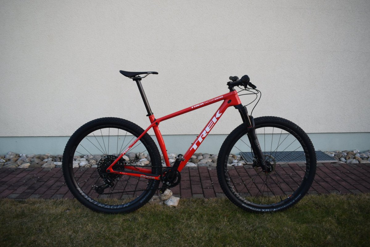 sbaumanncycling's tweet image. #newbikeday! 
Here's my new #redrocket.
@trekbikes #Procaliber, almost a @TrekFactoryXC team replica 
#projectone #fullgas
