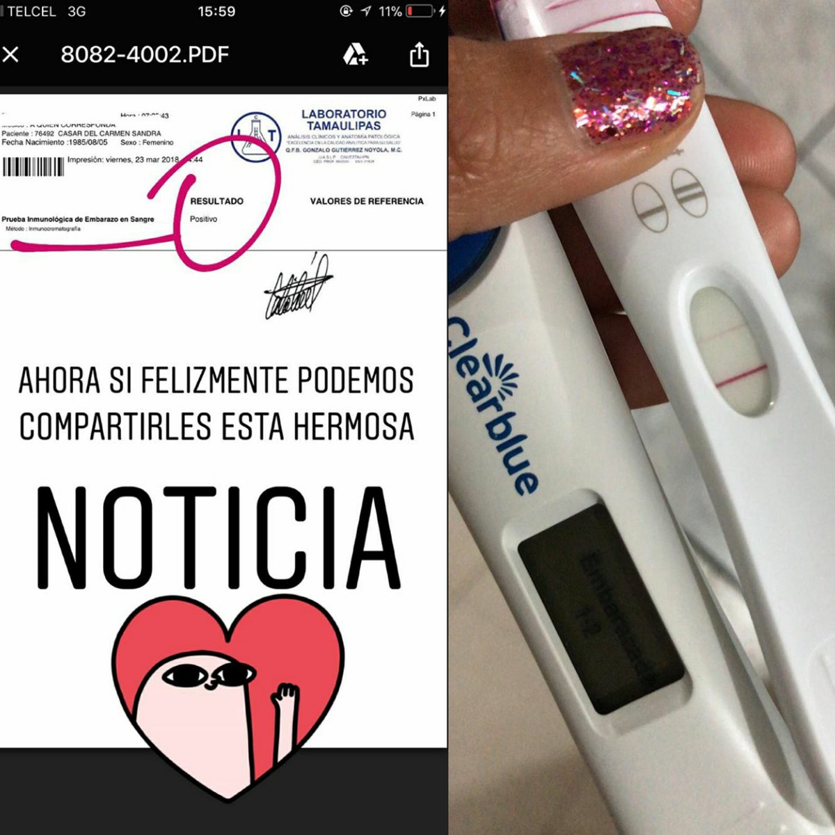 akane_gabriela's tweet photo. Mi mejor regalo mi flaquita bella @shiracasar muchas felicidades es una bendición que Dios te ha mandado para que seas completamente feliz que emoción que emoción 😍😘 https://t.co/g40281LrdT