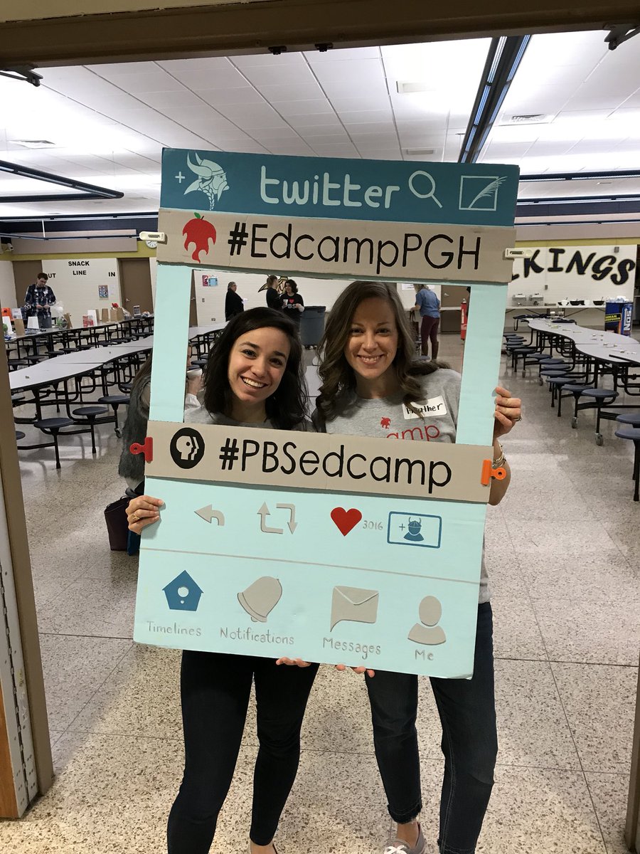 nankr1120's tweet photo. Incredible team of EDUAwesomeness! Way to go @MsBabish @MrsShadish for leading thE BURGH to a fabulous day! #EdCampPGH #PBSedcamp #Nan3EDU https://t.co/aT6RJQhd5I