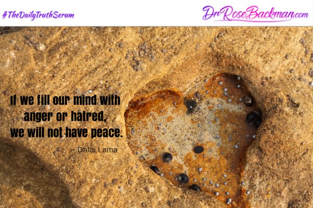 DrRoseBackman's tweet photo. If We Fill Our Mind With Anger or Hatred, We Will Not Have Peace - Dalai Lama

#TheDailyTruthSerum https://t.co/YP8zCdhjKZ